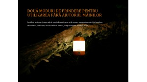 FENIX CL23 - Lanternă camping - 300 Lumeni - 20 metri - Roșu